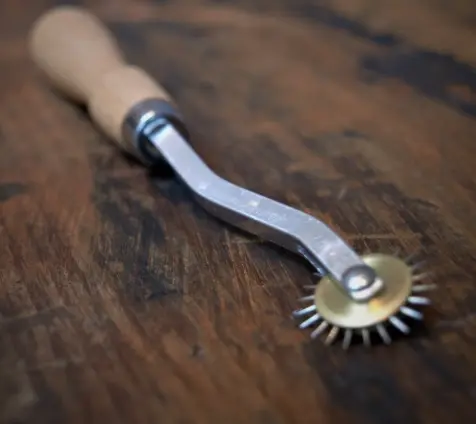 Marking Wheel Sharp Point wooden (Price Per PC) Beige