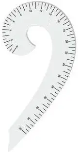 French Curve Scale (6 Scale)